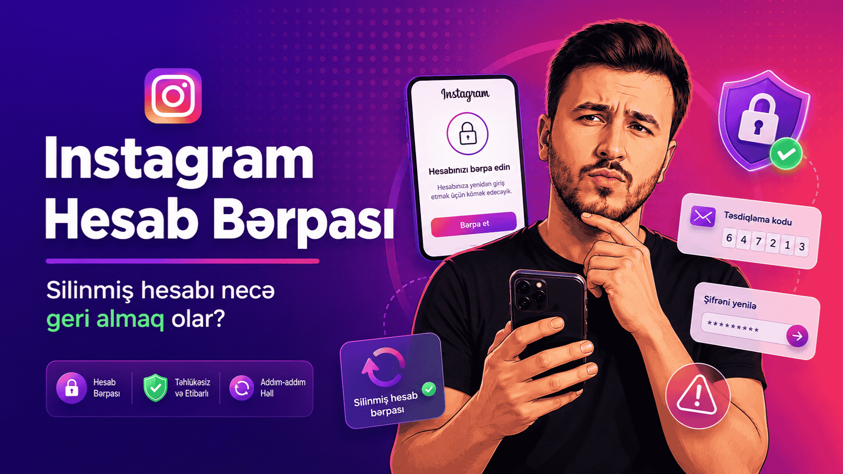 Instagram Silinmiş Hesabı Geri Alma